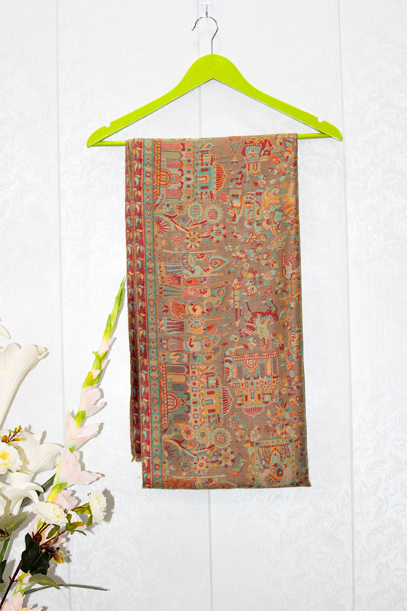 Nāqsh-e-Kashmir - Pure Kaani Kashmiri Shawl