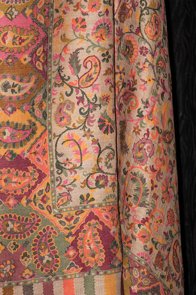 Dhanak - Pure Kaani Kashmiri Pashmina Shawl