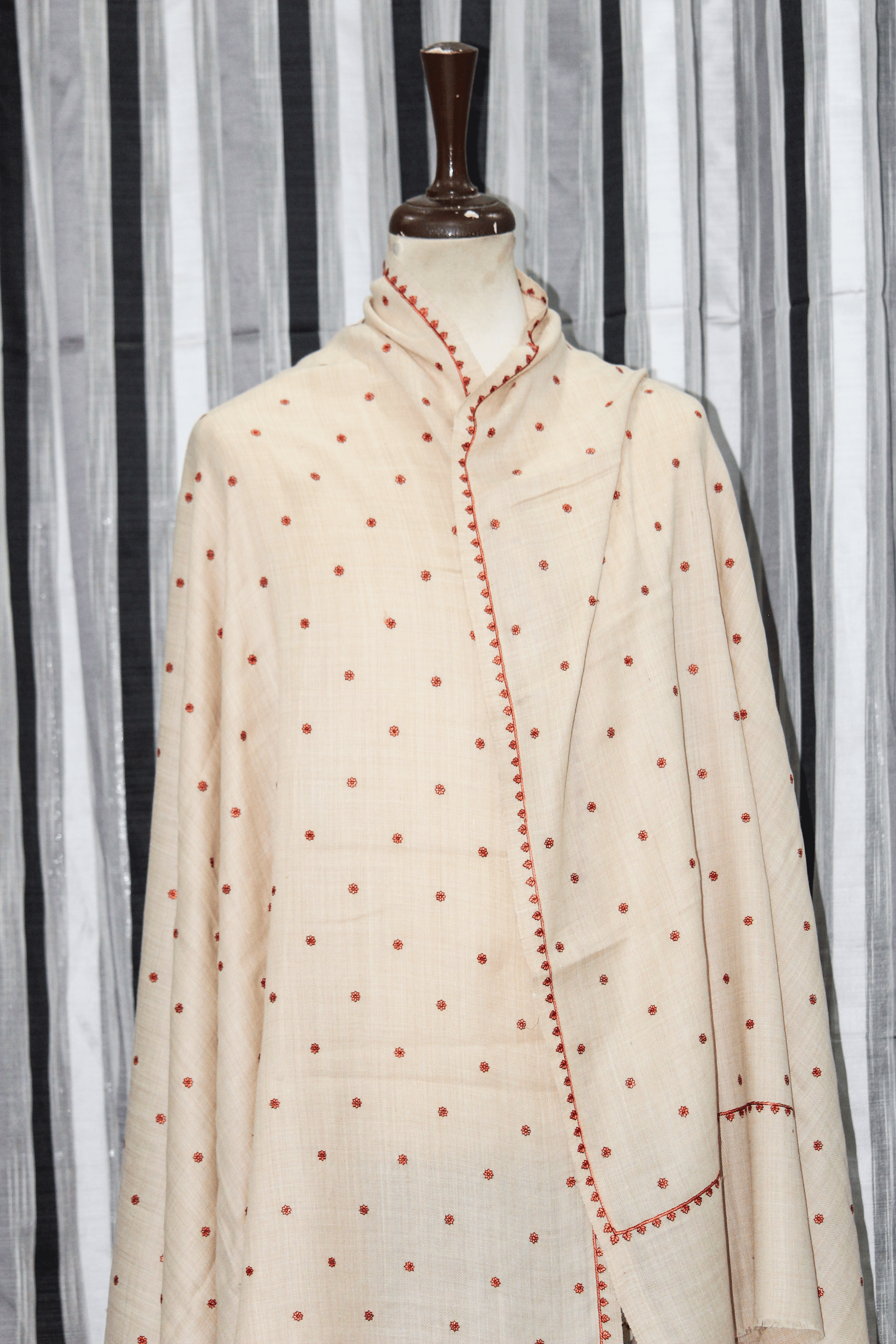 Gul-e-Buti Acrylic Shawl: Whispers of Elegance