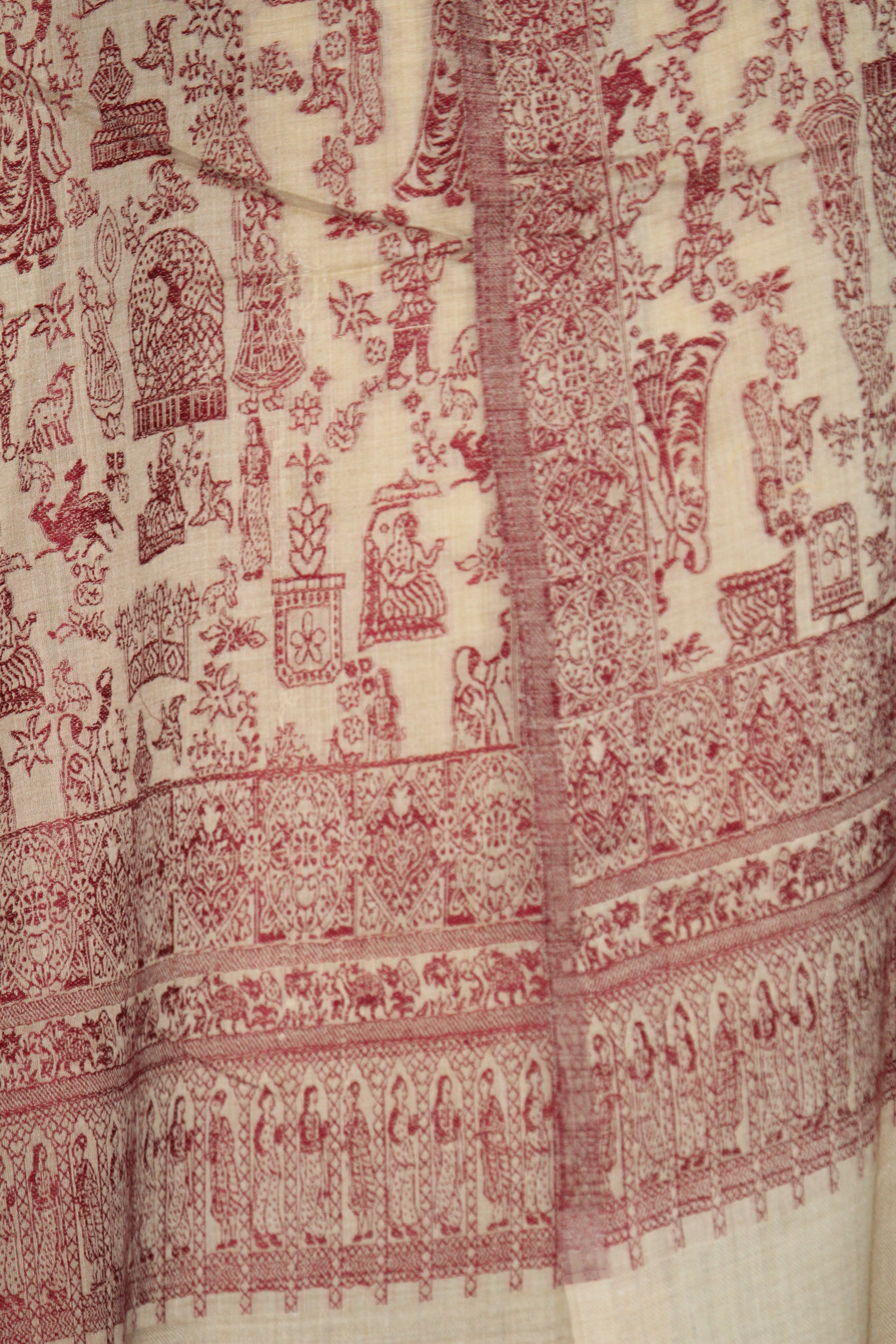 Rawayat Pashmina Scarve | A Narrative Tapestry
